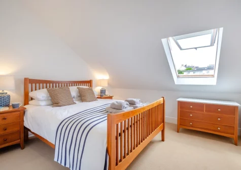 Bedroom #1 at 3 The Boatyard, Abersoch
