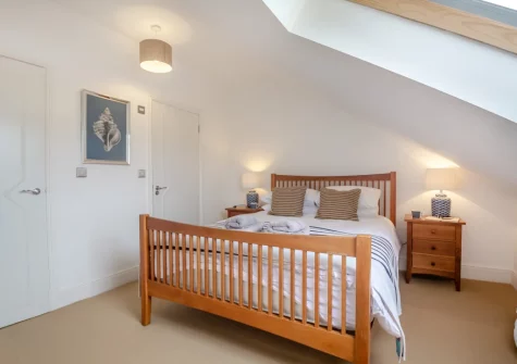 Bedroom #1 at 3 The Boatyard, Abersoch