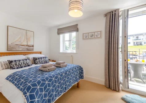 Bedroom #2 at 3 The Boatyard, Abersoch