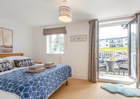 Bedroom #2 at 3 The Boatyard, Abersoch