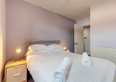 Bedroom #1 at 3 White Rose, Tenby