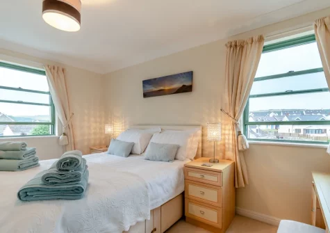 Bedroom #1 at 32 St Brides Bay View, Broad Haven