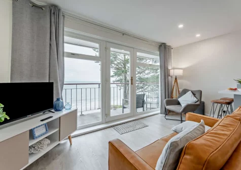 The living area at 35 Beach Court, Saundersfoot