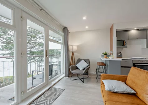 The living area at 35 Beach Court, Saundersfoot