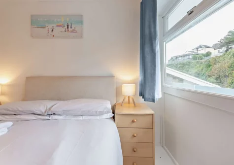 The bedroom at 35 Beach Court, Saundersfoot