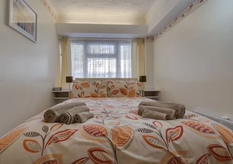Bedroom #1 at 3A Strandways Court, Saundersfoot