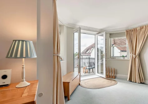 The living area at 4 Bryn Y Mor, Tenby