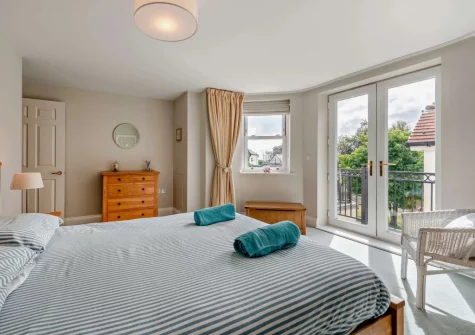 Bedroom #1 at 4 Bryn Y Mor, Tenby