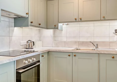 The kitchen at 4 Newton Croft, Tenby