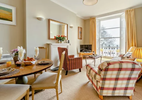 The dining area at 4 Newton Croft, Tenby