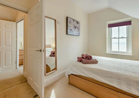 Bedroom #1 at 4 Northcliffe House, Tenby