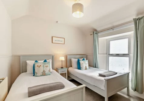 Bedroom #1 at 4 Queens Parade, Tenby