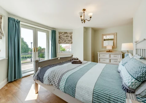Bedroom #1 at 5 Bryn Y Mor, Tenby