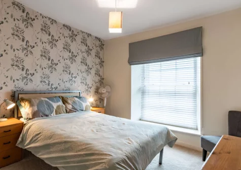 Bedroom #1 at 5 Cheltenham House, Tenby