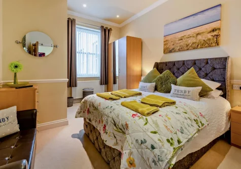 Bedroom #1 at 5 South Beach Court, Tenby