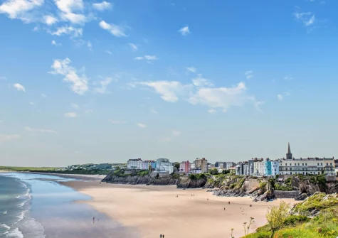 5 South Beach Court is an ideal base for visiting Tenby's many beautiful sandy beach & exploring everything the town has to offer
