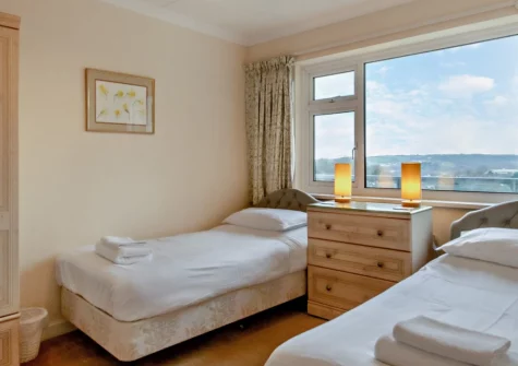 Bedroom #2 at 50 Croft Court, Tenby