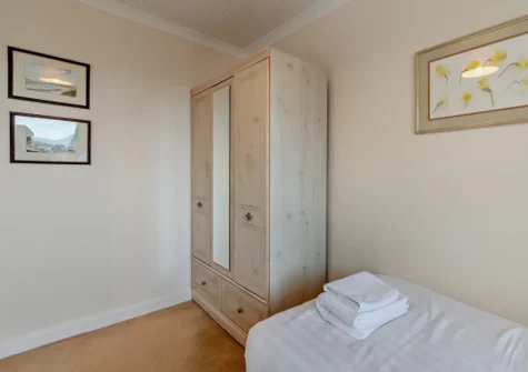 Bedroom #2 at 50 Croft Court, Tenby