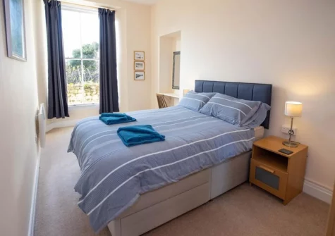 Bedroom #1 at 6 Richmond House, Tenby