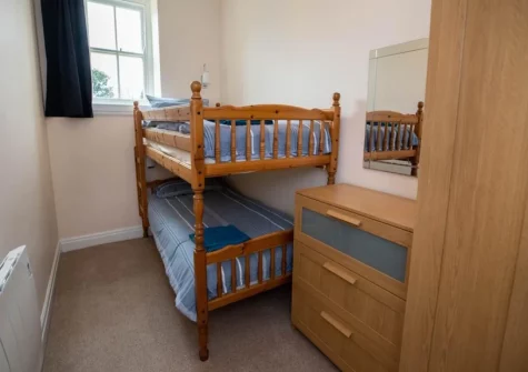 Bedroom #2 at 6 Richmond House, Tenby