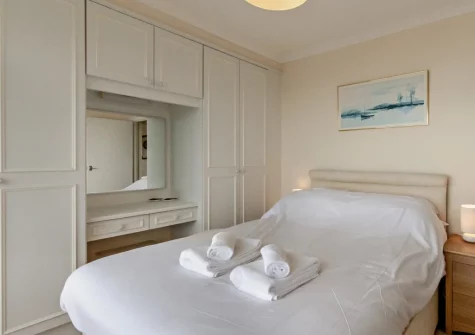 Bedroom #1 at 60 Croft Court, Tenby