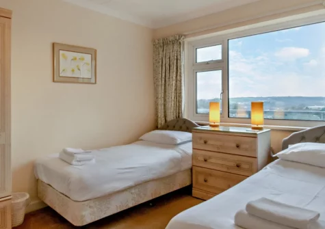 Bedroom #2 at 60 Croft Court, Tenby