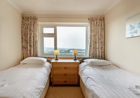 Bedroom #2 at 60 Croft Court, Tenby