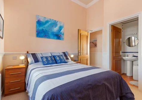 Bedroom #1 at 7 South Beach Court, Tenby