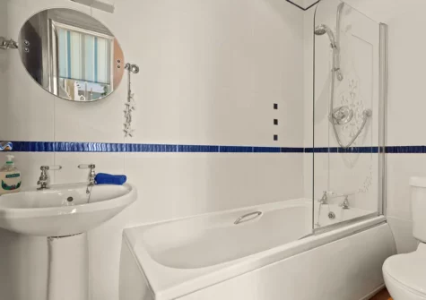 Bedroom #1 en-suite at 7 South Beach Court, Tenby
