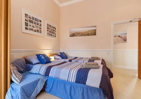 Bedroom #2 at 7 South Beach Court, Tenby