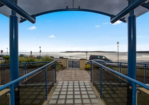 Step outside 7 South Beach Court, Tenby and you're a stone's throw from the beach!