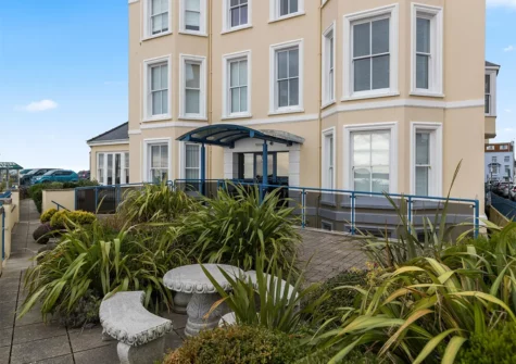 Outside 7 South Beach Court, Tenby
