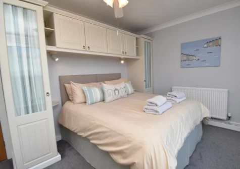 Bedroom #1 at 74 Croft Court, Tenby