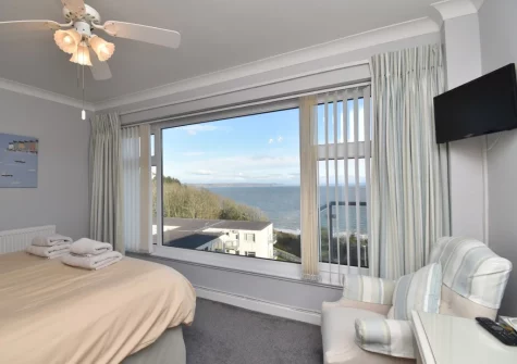 Bedroom #1 at 74 Croft Court, Tenby