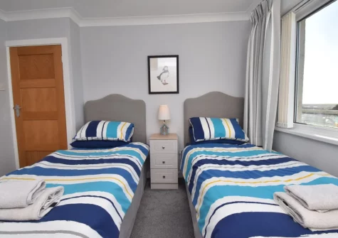 Bedroom #2 at 74 Croft Court, Tenby