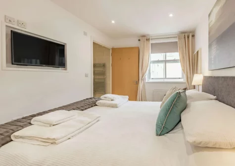 Bedroom #1 at 8 Cobourg House, Tenby