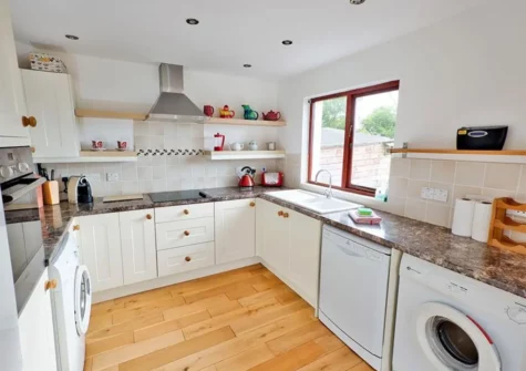 The kitchen at 9 Kings Court, Narberth