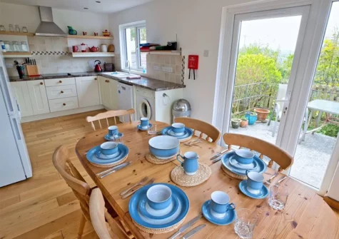 The dining area at 9 Kings Court, Narberth