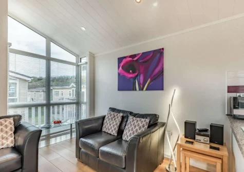 The living area at 92 Heritage Park, Stepaside