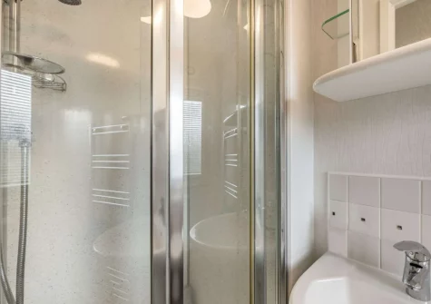 Bedroom #1 en-suite shower room at 92 Heritage Park, Stepaside