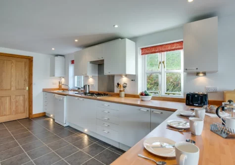 The kitchen at Ael y Bryn, Newport