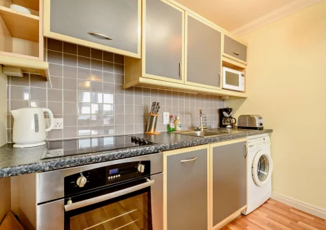 The kitchen at Aeradŵr, Broad Haven