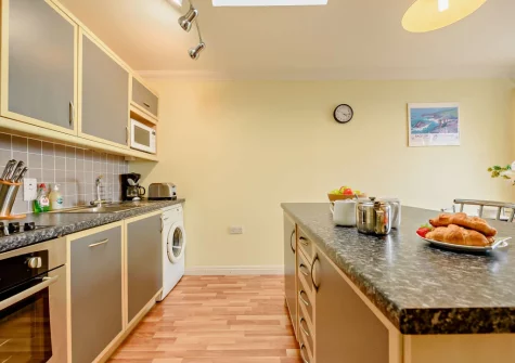 The kitchen at Aeradŵr, Broad Haven