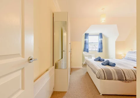 Bedroom #1 at Aeradŵr, Broad Haven