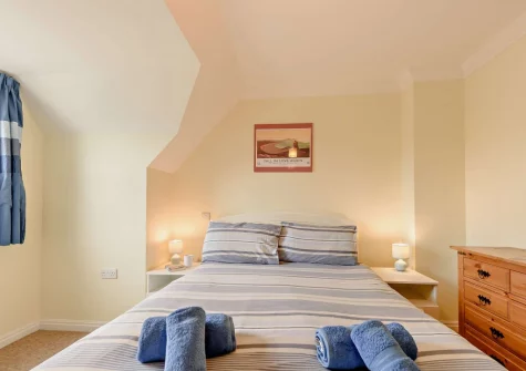 Bedroom #1 at Aeradŵr, Broad Haven