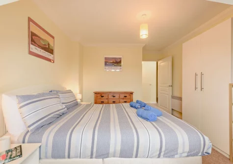 Bedroom #1 at Aeradŵr, Broad Haven