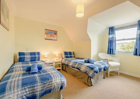 Bedroom #2 at Aeradŵr, Broad Haven