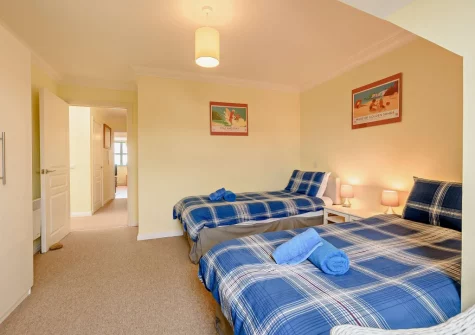 Bedroom #2 at Aeradŵr, Broad Haven