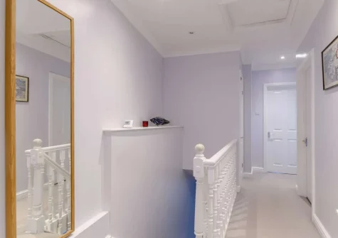 The first floor landing at Anchor Cottage, Tenby