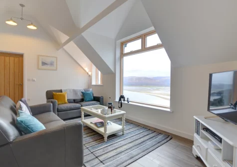 The living area at Apartment 4, The Old Stables, Aberdovey
